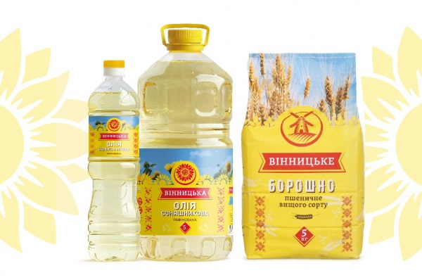 Масло подсолнечное ТМ Вінницька рафинированная 5 л 