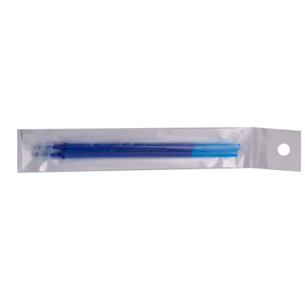 Стержни для гелевых ручек Пиши-стирай Erase Slim 2 шт. синий BM.8076-01 Buromax