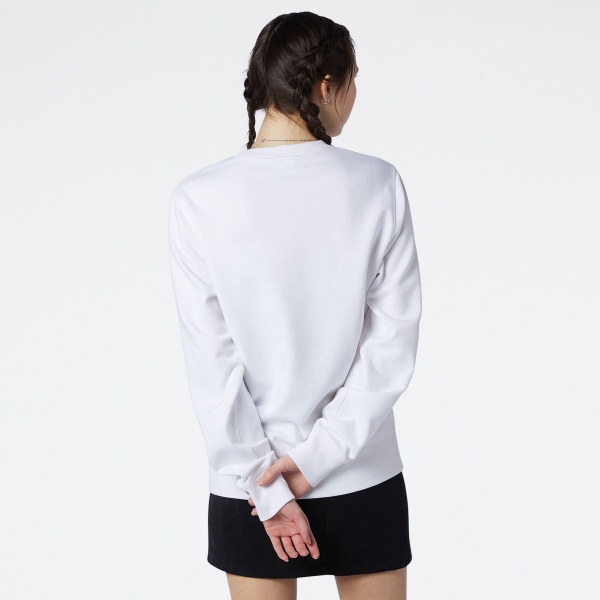 Світшот New Balance MT03560WT р. XL білий