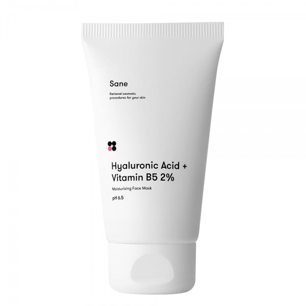 Маска для лица Sane с гиалуроновой кислотой 75 мл