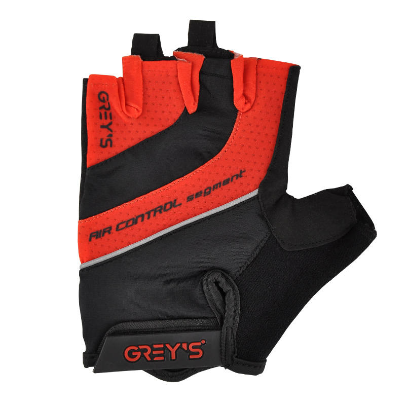Велорукавички GREY'S GR18332 M чорний із червоним