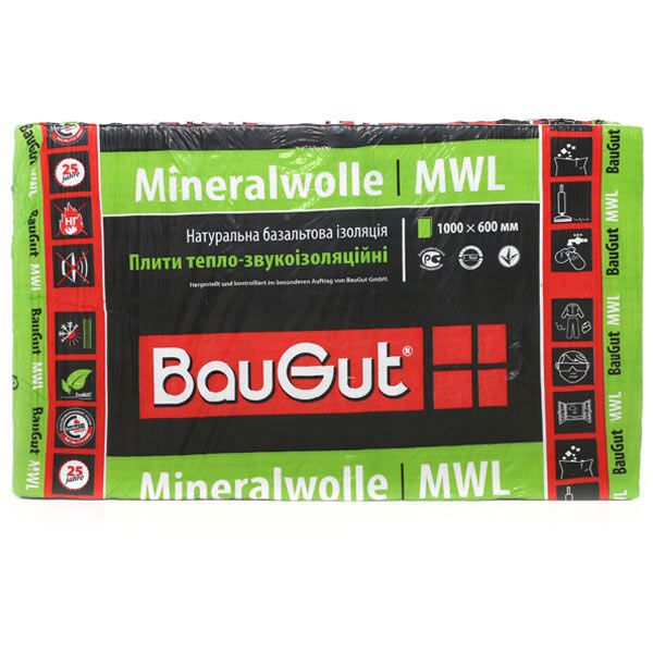 Комплект Ізоляція  BauGut Фасад 100 мм 10+1 в подарунок