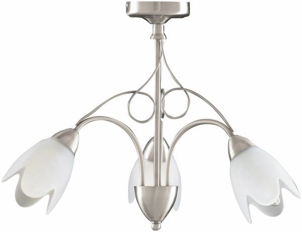 Люстра стельова Arte Lamp Motel 3xE14 матовий хром A4900PL-3SS 