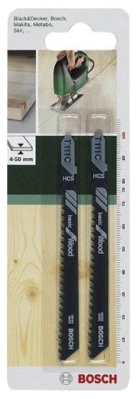 Пилка для електролобзика Bosch T111С 2 шт.