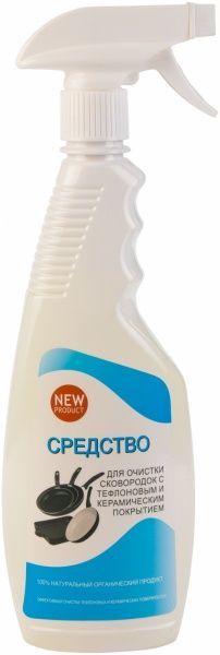 Засіб Organics для очищення сковорідок з тефлоновим та керамічним покриттям 0,5 л