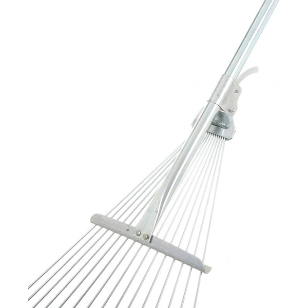 Грабли веерные Tons 701075 раздвижные с ручкой