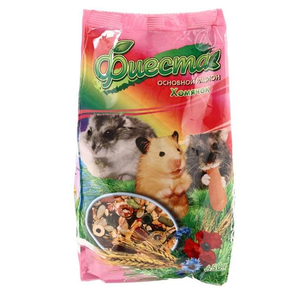 Корм Фієста Хом'ячок 650 г