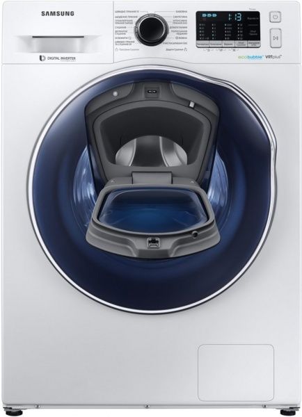 Пральна машина із сушкою Samsung WD80K52E0ZW/UA