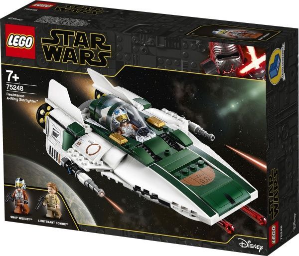 Конструктор LEGO Star Wars Винищувач опору A-wing Starfighter 75248