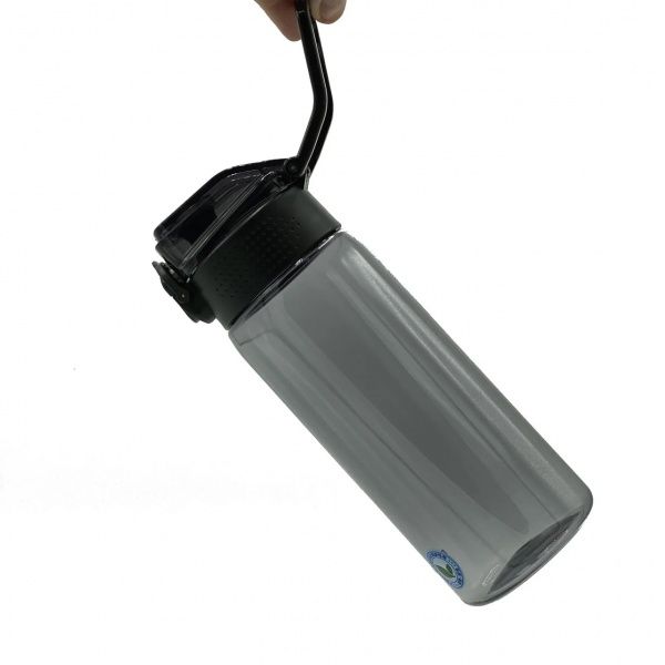 Пляшка для води 550 мл Casno чорний KXN-1215_Black