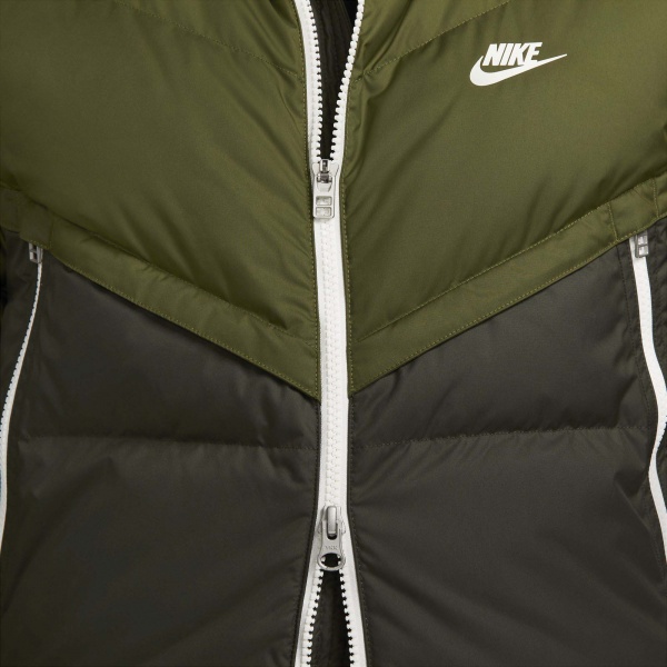 Куртка Nike M NSW SF WINDRUNNER HD JKT DD6795-326 р.L зелений