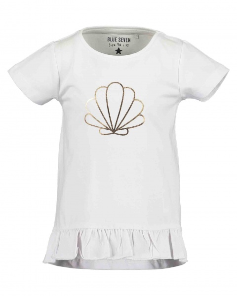 Футболка для девочек Blue Seven р.104 белый 702242 X_001_р.104 