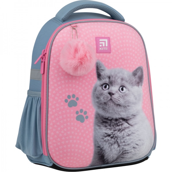 Рюкзак школьный KITE Education Fluffy Cat K22-555S-12