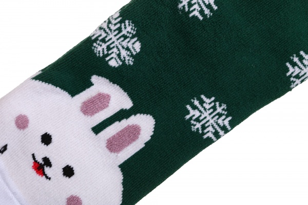 Шкарпетки жіночі Luna Заєць р. 23-25 зелений 