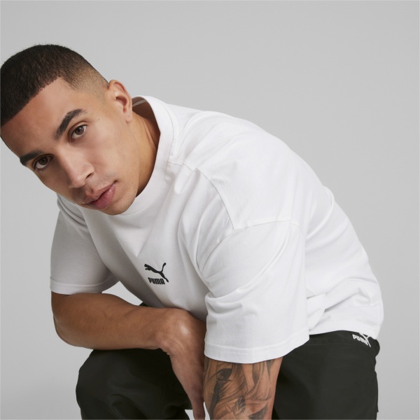 Футболка Puma CLASSICS OVERSIZED TEE 53807002 р.S белый