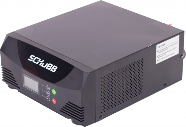 Источник бесперебойного питания Schubb 600 Вт с зарядным устройством 10А