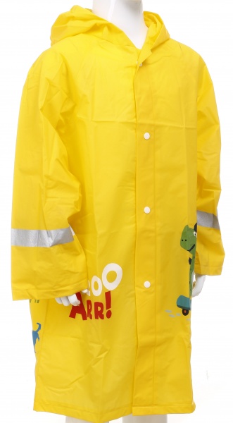 Дождевик Susino Динозавры р.90 желтый 