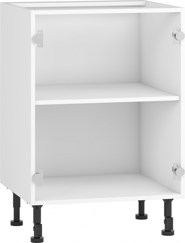 Тумба нижняя Грейд Оптимум 600x870x522 мм белый