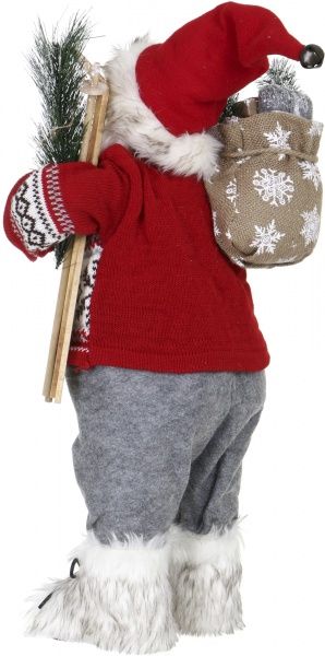 Декоративна фігура Дід Мороз лісовий S1801A 80 см 