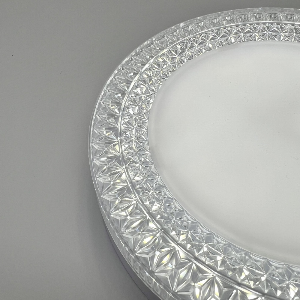 Світильник світлодіодний Sensio 24 Вт білий/прозорий 5000 К MIYA 24W R