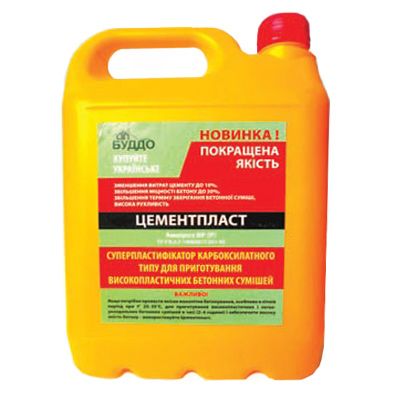 Добавка Цементпласт для цементно-песчаных растворов и бетона 6 кг