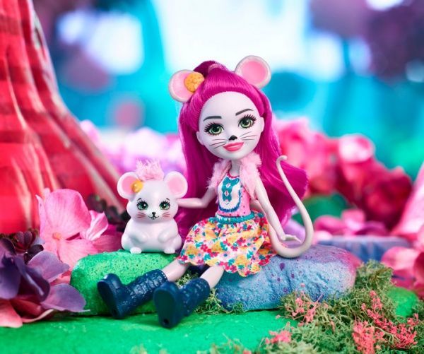 Лялька Enchantimals Мишка Майла FXM76