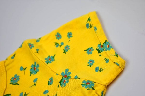 Платье с цветочками 620011 р.98 желтый 