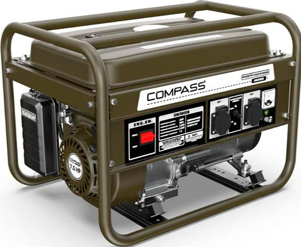 Электрогенераторная установка Compass Greenmax 2,8 кВт / 3 кВт 230 В GM3900B бензин
