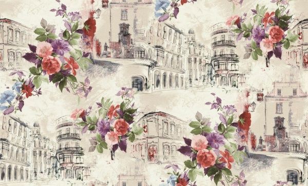 Обои виниловые на флизелиновой основе MEGAPOLIS 9144-11 1,06x10,05 м 