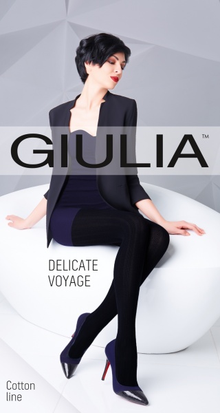 Колготки женские Giulia Delicate Voyage р. 4 150 den nero 