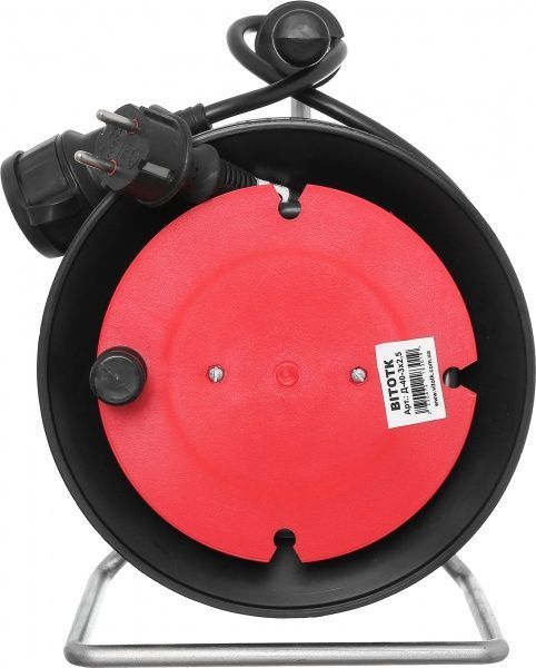 Удлинитель ОТК с заземлением 1 гн. черный 40 м Д-40-3х2,5 