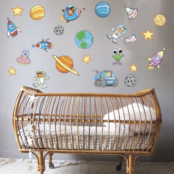 Декоративна наліпка Zatarga Космос Z180041 44x73 см