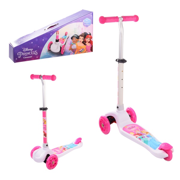Самокат Disney Принцеси Дісней рожевий LS2117 