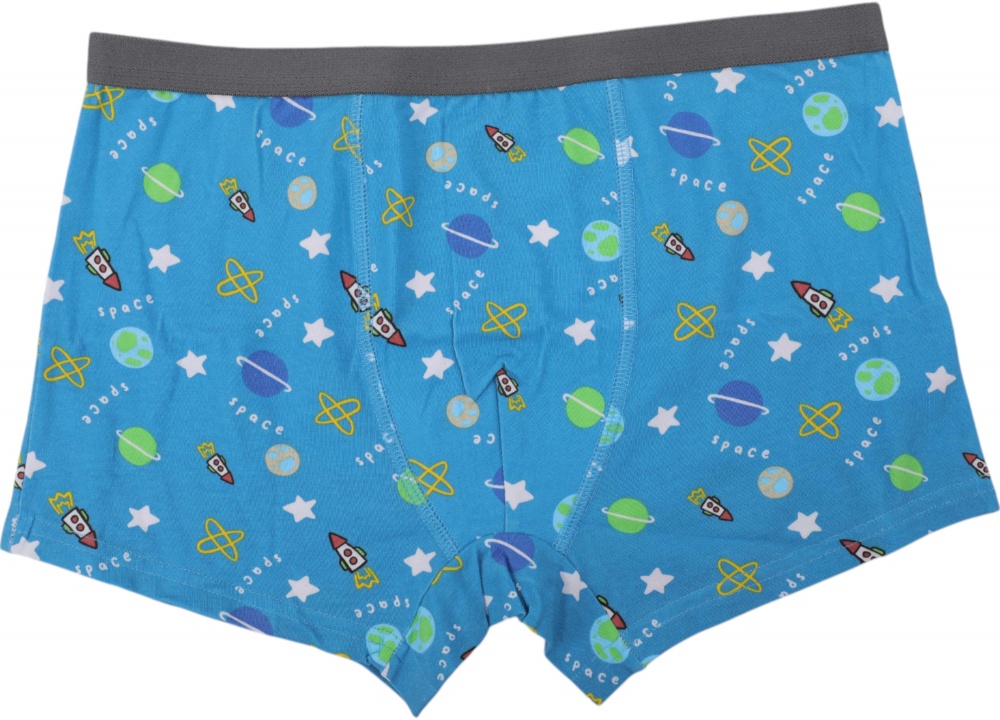 Набор трусов для мальчиков HW 3 пары боксеры р.98-104 голубой с серым J1-K1