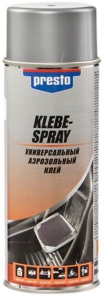 Клей аерозольний PRESTO 217593 прозорий 400 мл
