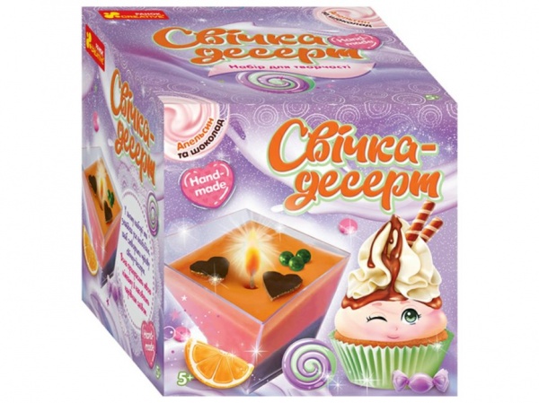 Набір для творчості Ранок Свічка-десерт Тірамісу 450497