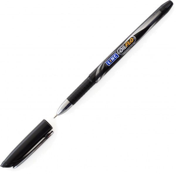 Ручка кулькова LINC Oilflo 0,7 мм 411721 чорний 