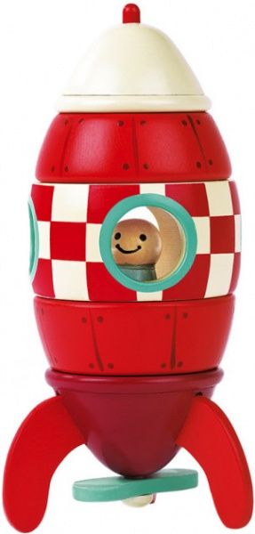 Конструктор магнітний Janod Ракета J05207