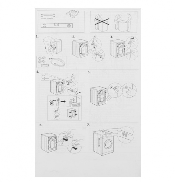 Пральна машина Indesit OMTWSA 61053 WK EU