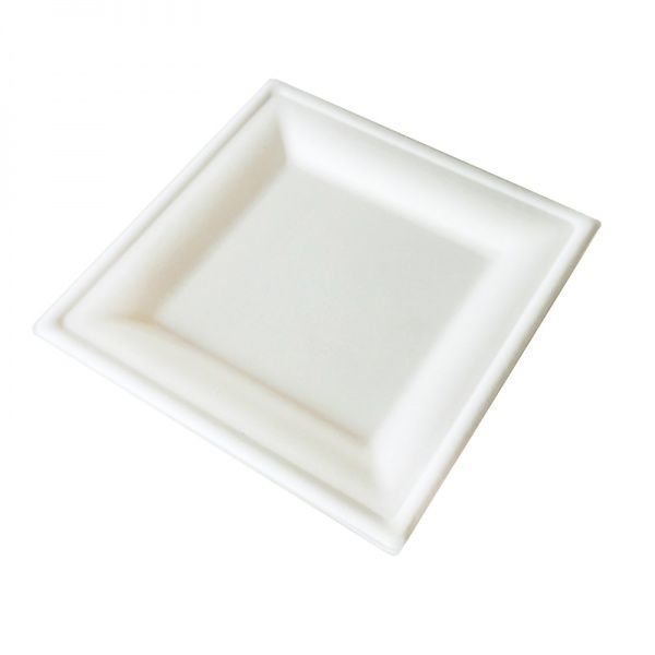 Тарілки одноразові Eco party 20x20 см SPS-8 50 шт.