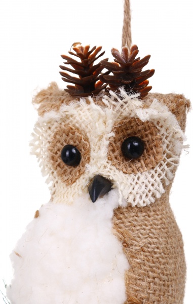 Декоративна підвіска Сова 12x8x6 см LD21068