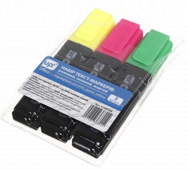 Набор маркеров для магнитных досок 3 шт. разноцветный 