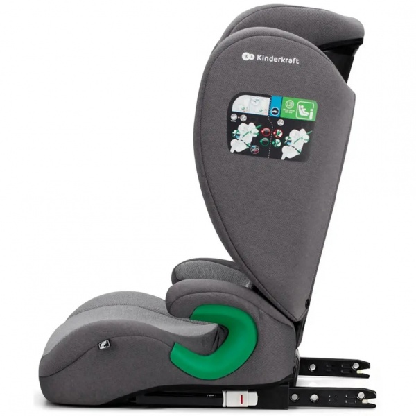 Автокрісло Kinderkraft Junior Fix 2 i-Size Rocket сірий KCJUFI20GRY0000