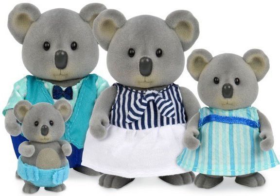 Ігровий набір Li'l Woodzeez Сім'я Коал 6155M 