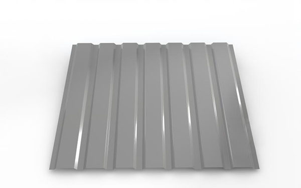 Профнастил глянцевый PSM ПР-15А 1155x2000 мм RAL 9006 серий