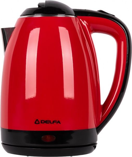 Електрочайник Delfa DK 3510 X Red 