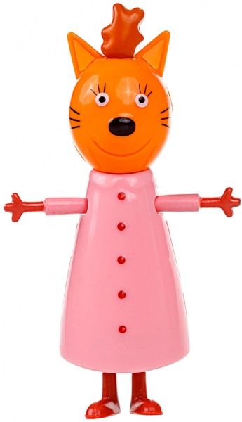 Набір фігурок Три кота Коржик + Карамелька + Компот + Мама + Тато T17172 