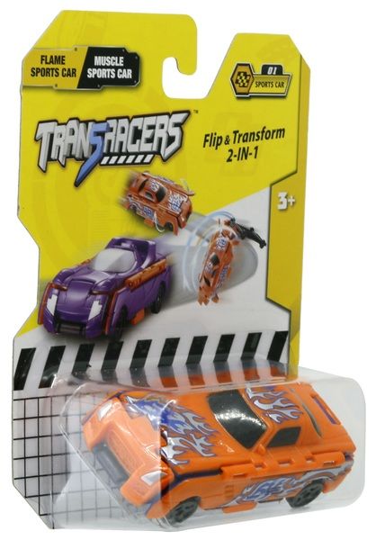 Игрушка-трансформер Transracers 2-в-1 Спорткар B-02 YW463875B-02