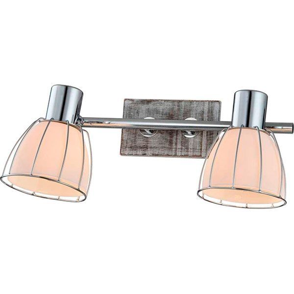 Спот Crystal Life 2x40 Вт E14 хром 14663-2 