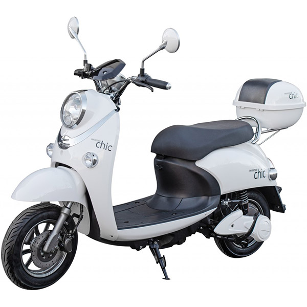 Электроскутер Maxxter Chic White